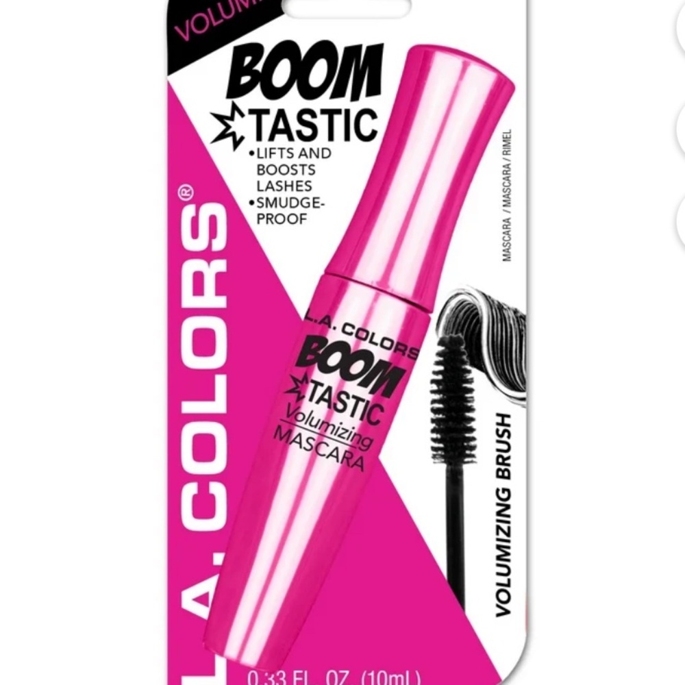 L.A. Colors Boom Tastic Volumizing Mascara - Pink